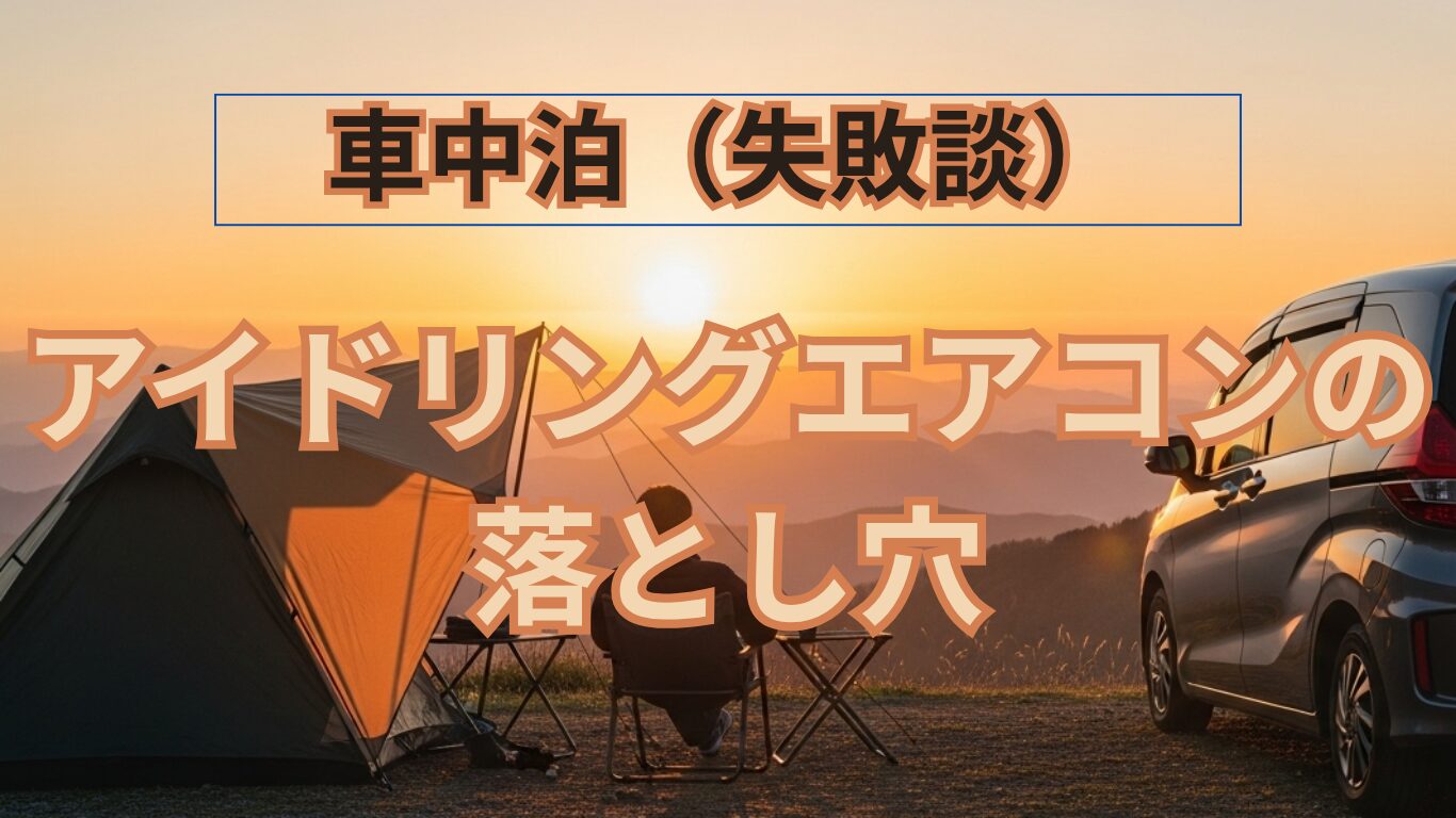 真夏の油断で大失敗｜アイドリングエアコンの落とし穴