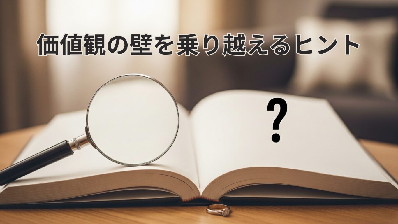 価値観の壁を乗り越えるヒント