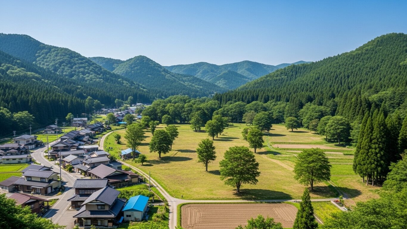 適切に管理された里山は、人と熊を隔てる「緩衝地帯」になります