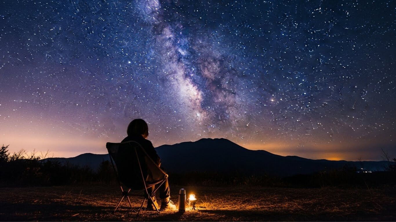 満天の星空を前に、言語化の限界を知った瞬間