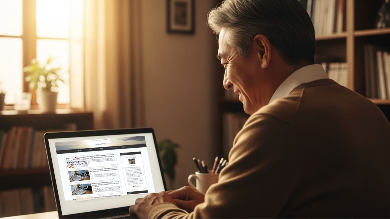 納得のいく記事ができた時の喜び。この達成感こそが、ブログを続ける原動力です