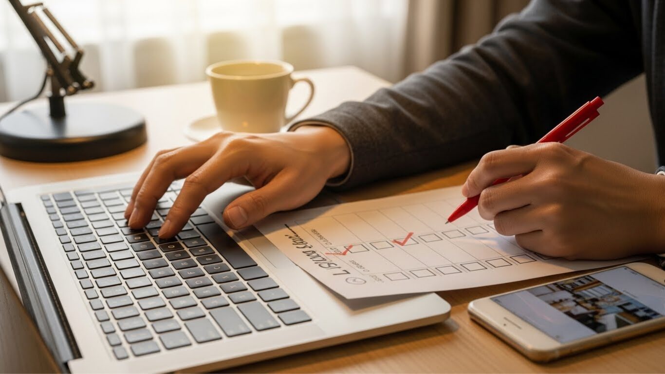 記事制作の8ステップ。チェックリストを確認しながら、一つひとつ進める