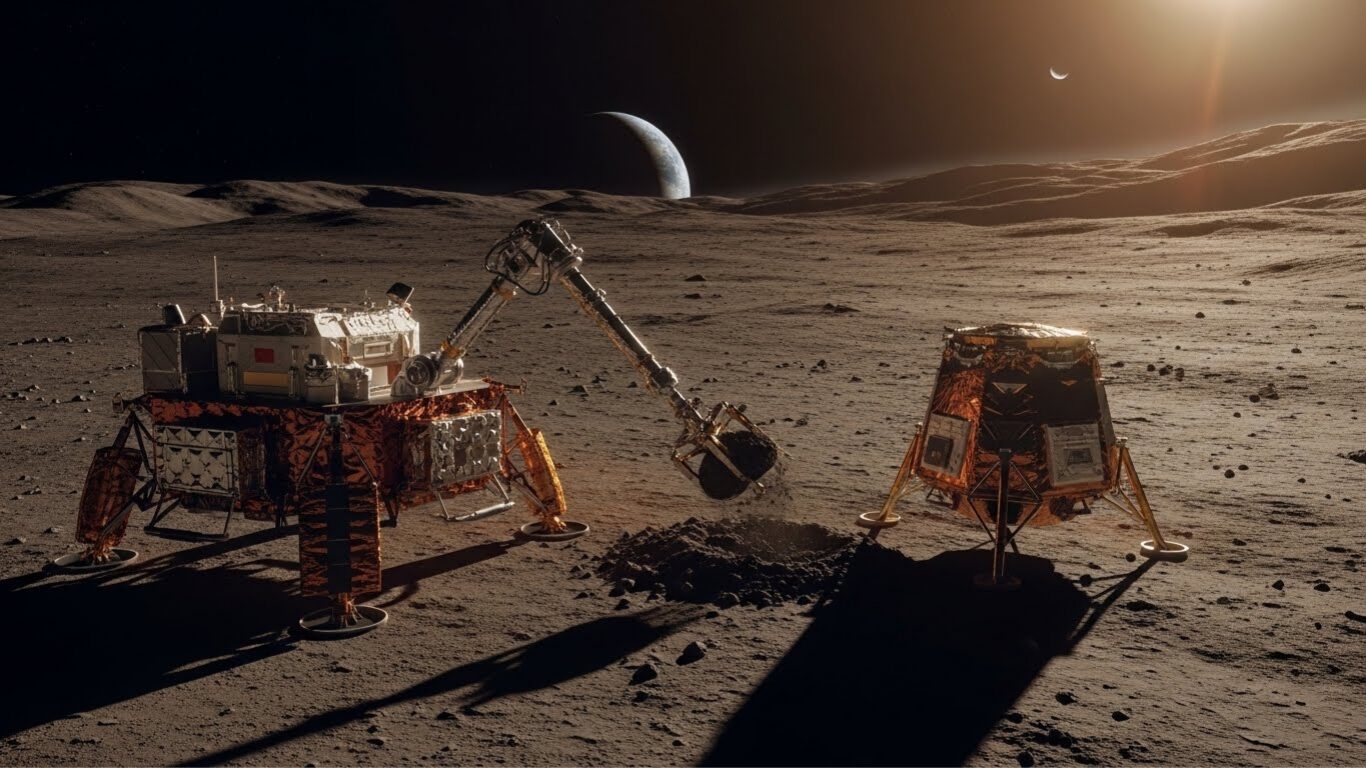 2024年、嫦娥6号が月の裏側から土壌サンプルを持ち帰ることに成功。月誕生の謎に迫る貴重なデータが地球に届けられた