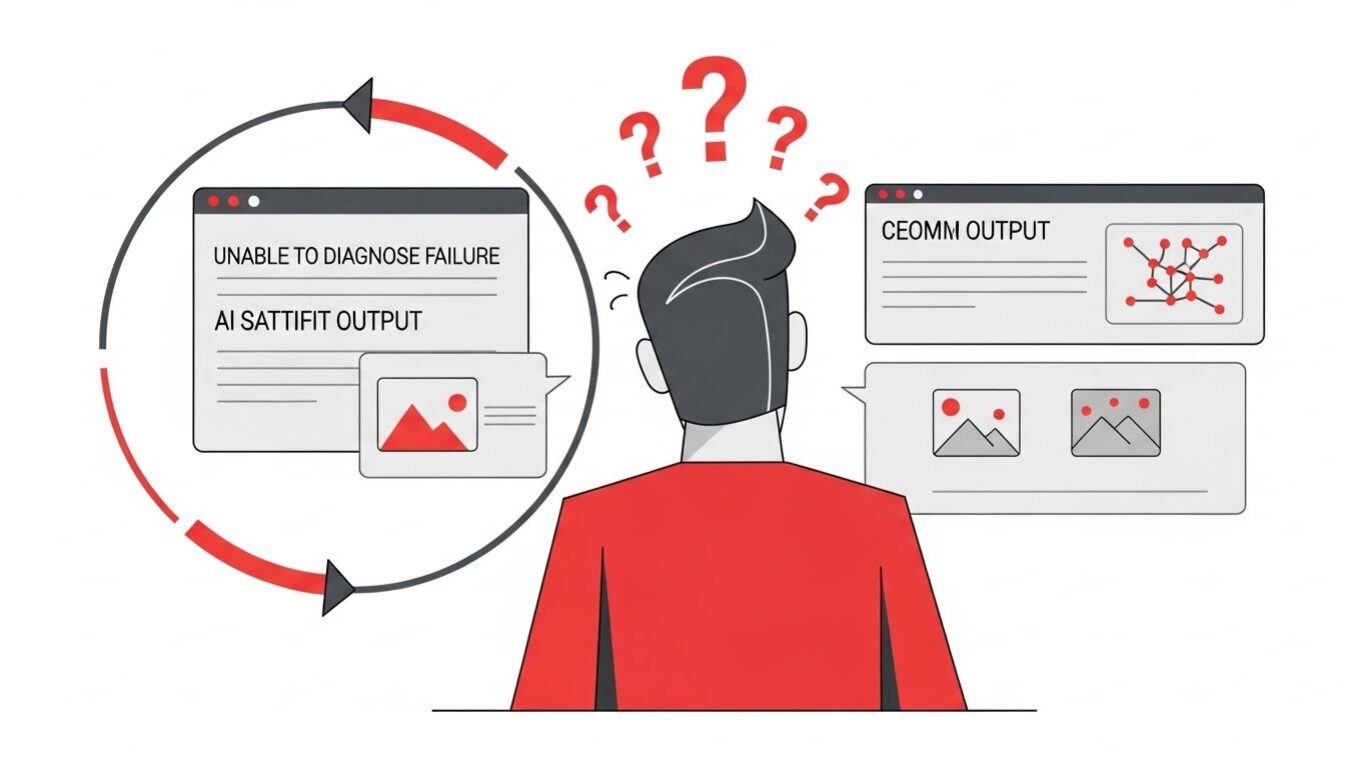 何がダメなのか分からない。AIなのか、自分の指示なのか...