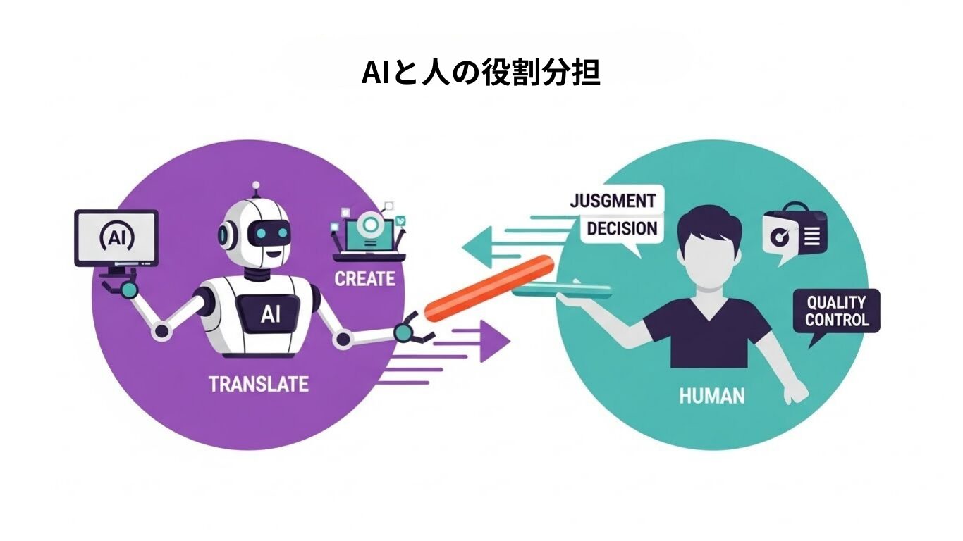 AIは「作業」が得意、人間は「判断」が得意。この理解が全てを変えました