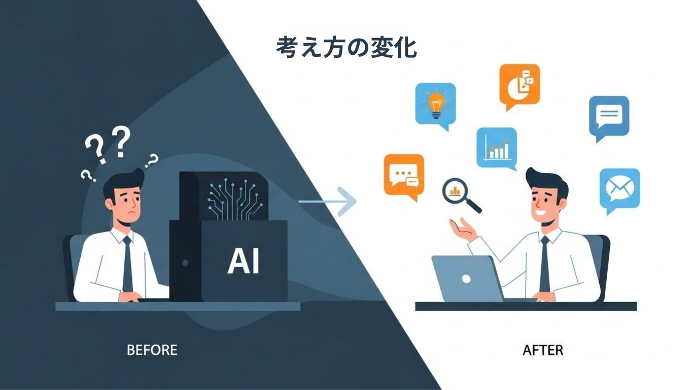 AIを「魔法の箱」から「頼れるアシスタント」へ。考え方が変わった瞬間でした