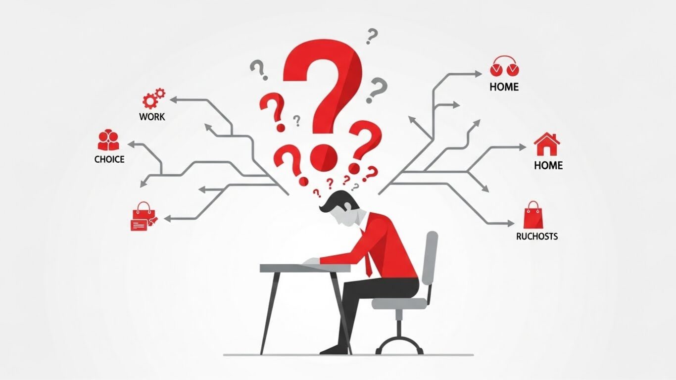 人が一番疲れるのは、決断を繰り返すこと。これが続かない正体でした