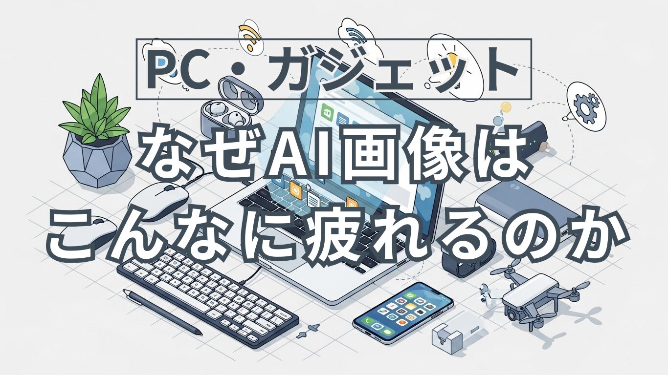 AIで画像を作っているのに、なぜこんなに疲れるのか