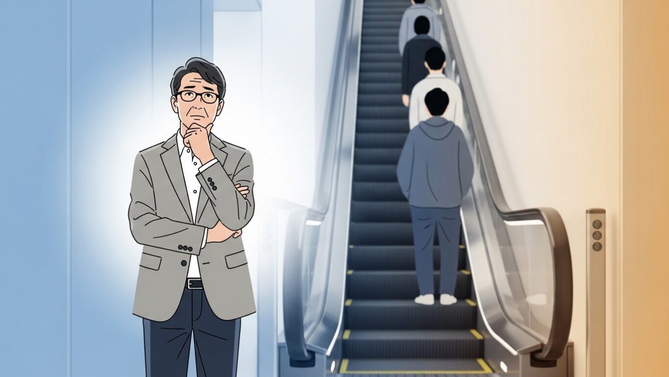 「当たり前」だと思っていた習慣に、ふと立ち止まって疑問を感じた瞬間