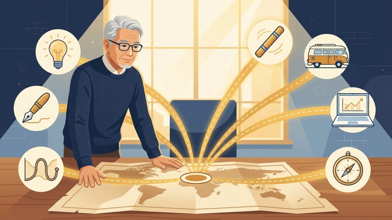 7つの旅、すべてがここに。あなたの出発点はどこですか？