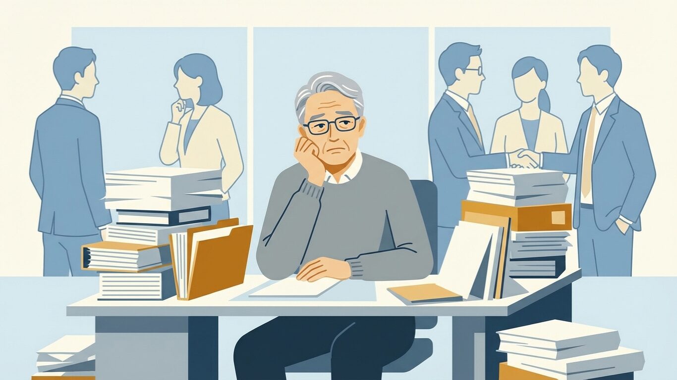 気づいた人に仕事が集まる。善意だったはずのものが、いつしか私の「正規業務」になっていた