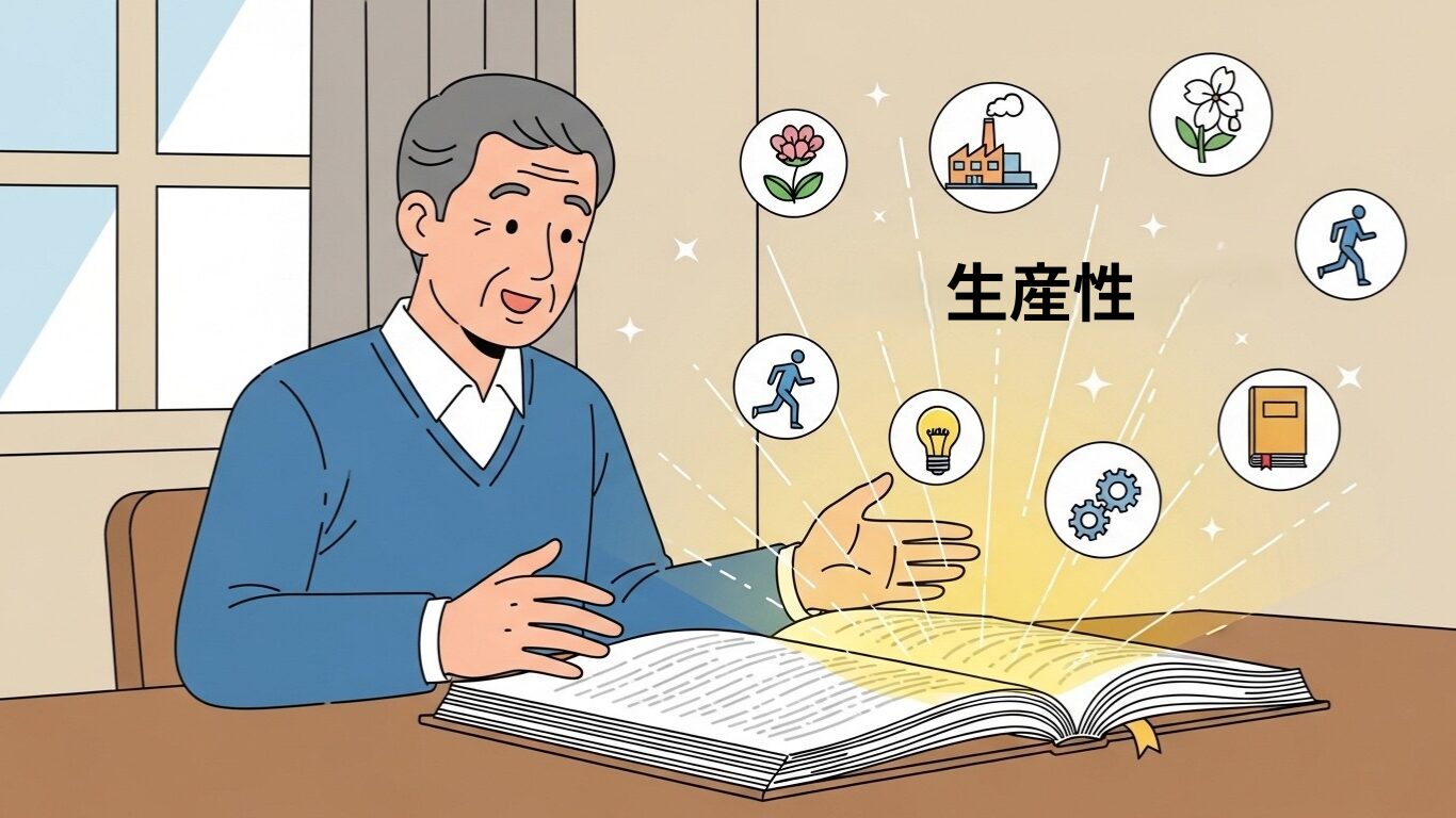 言葉のイメージだけで世界を見ていた。「効率＝生産性」「我慢＝足るを知る」——その単純な等式が、思考の幅を狭めていた。