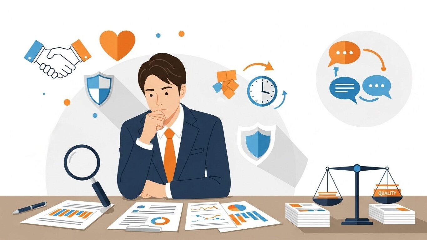 数字には表れない「丁寧さ」が生み出す信頼こそ、日本の強みだった