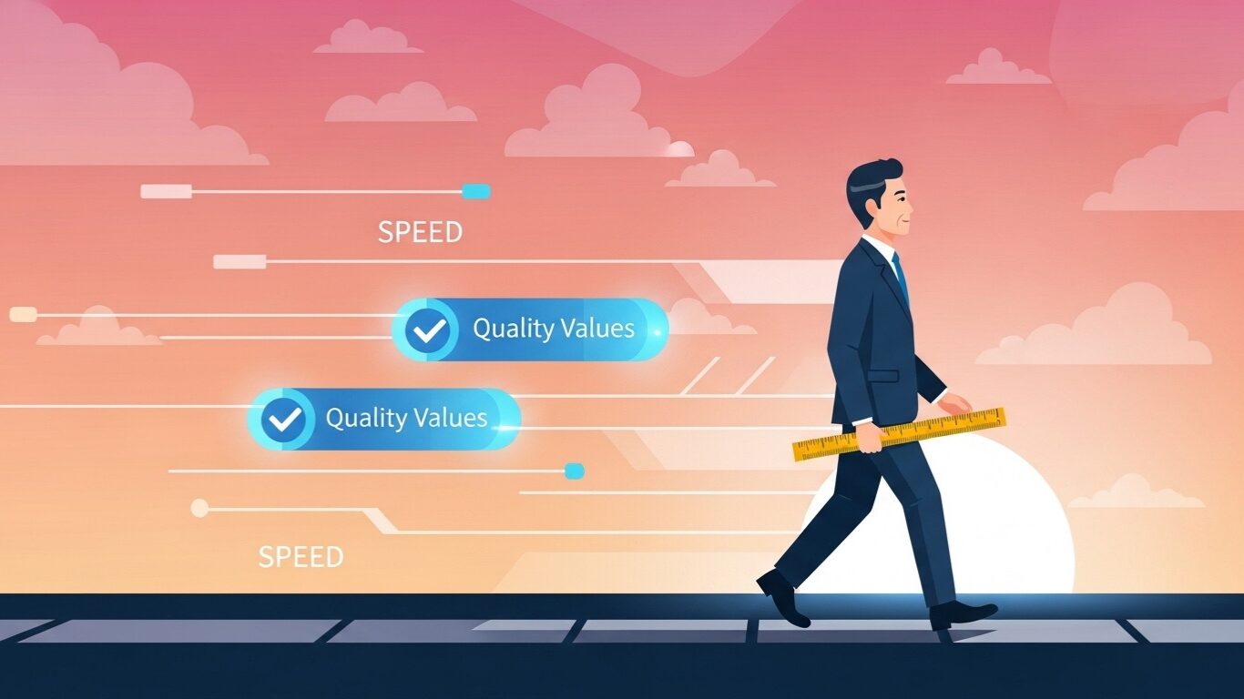 自分たちの物差しで、丁寧に歩んでいく――それでいいんだと思う