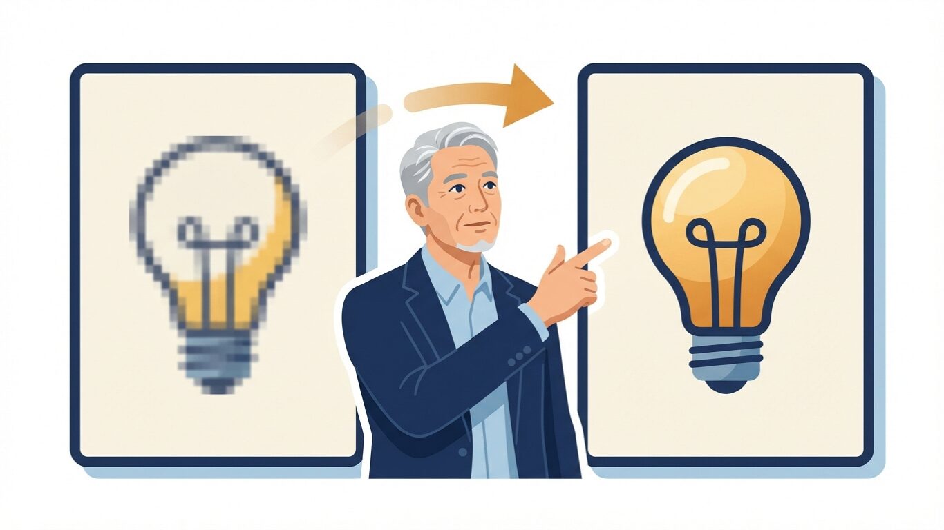 分かったつもりは低解像度の理解。言葉にしようとした瞬間、初めて解像度が上がり始める