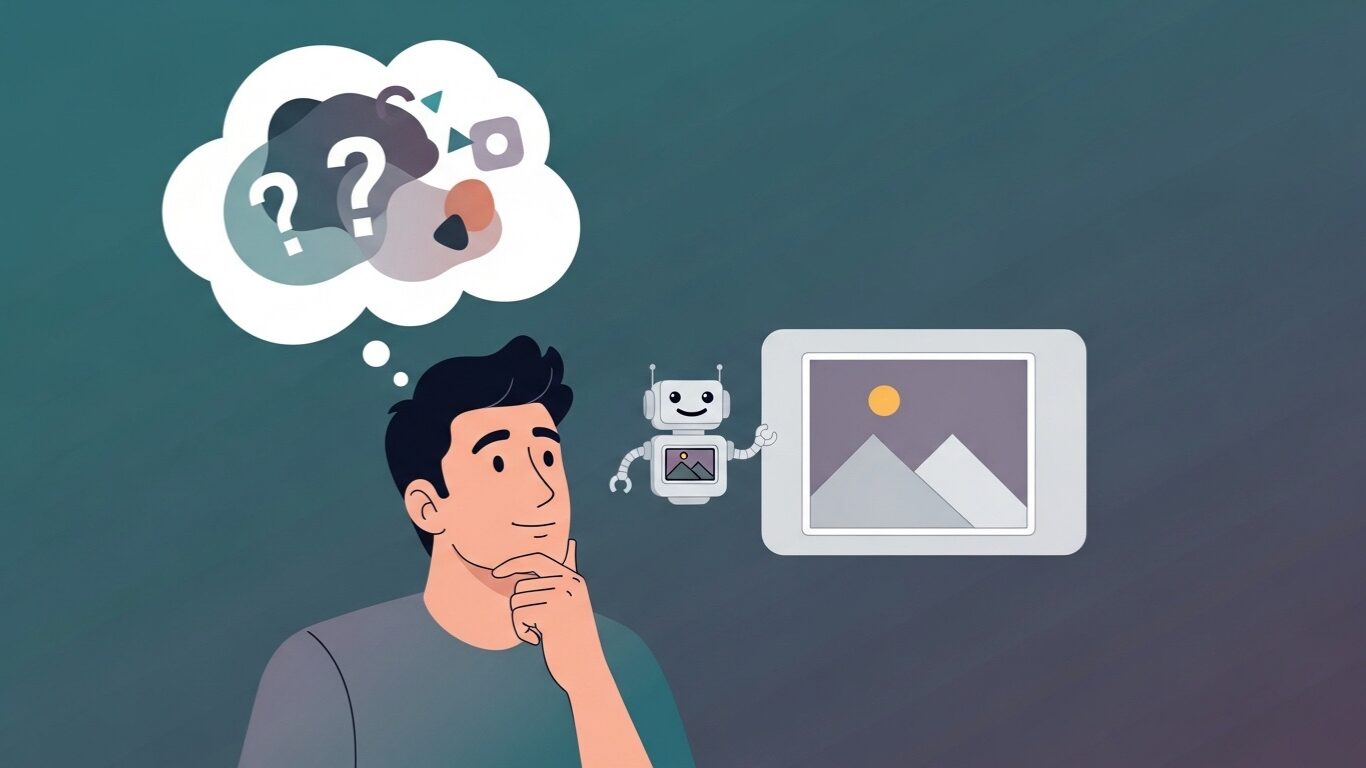 イメージが曖昧なのに、完成品を求めてしまう矛盾