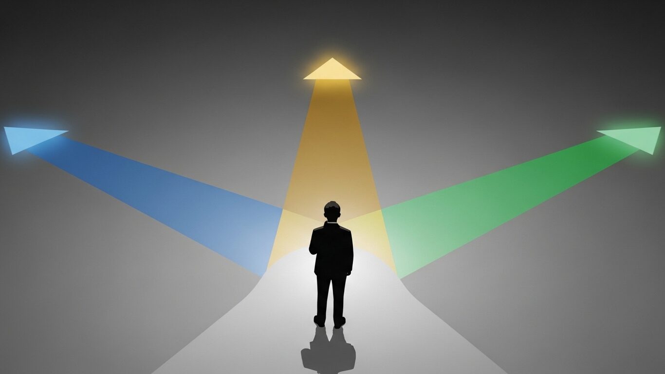 A・B・C、三つの道。どれが正しいかより、どれが"私の道"か