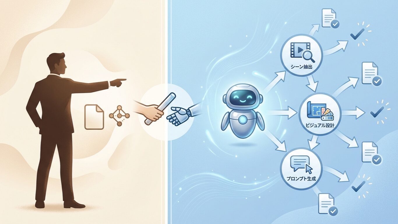 自分の考え方をそのまま渡すことで、AIに3ステップの手順を作らせた