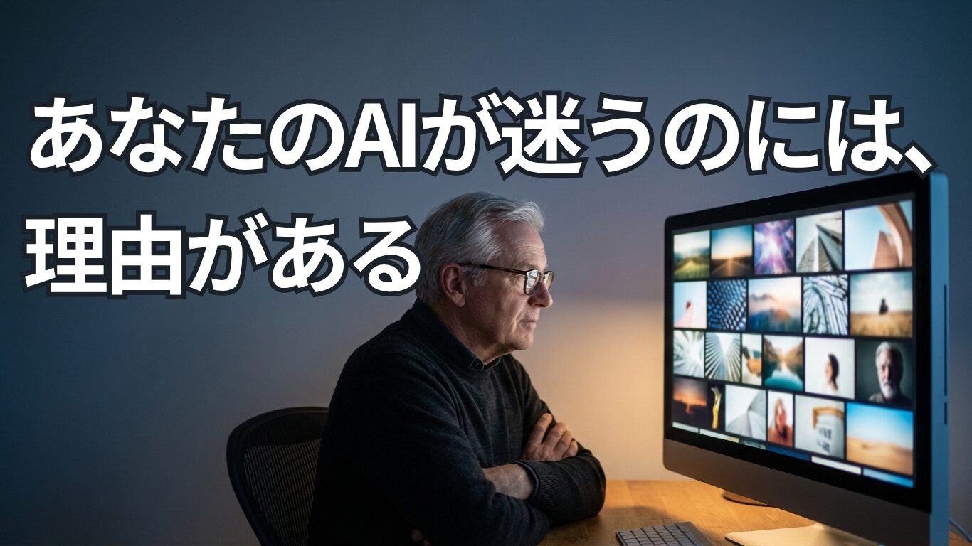 AI思考設計｜なぜ、あなたのAIは迷うのか？―― 読者の現在地と「もやもや」の正体