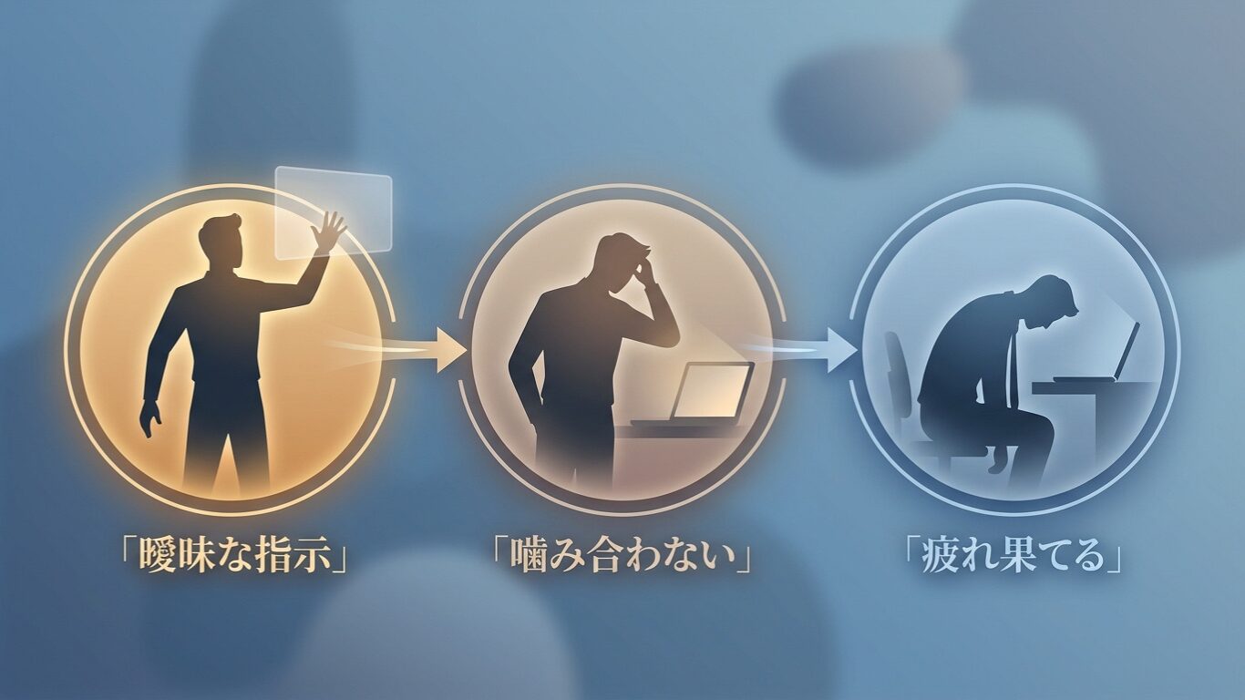 やり取りを重ねるほど、疲弊していく