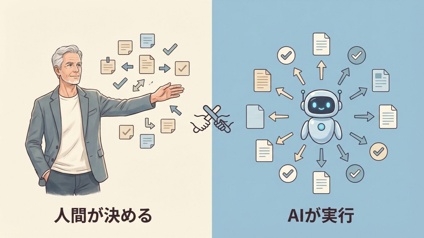 決断の席は手放さない。それがAIとの付き合い方
