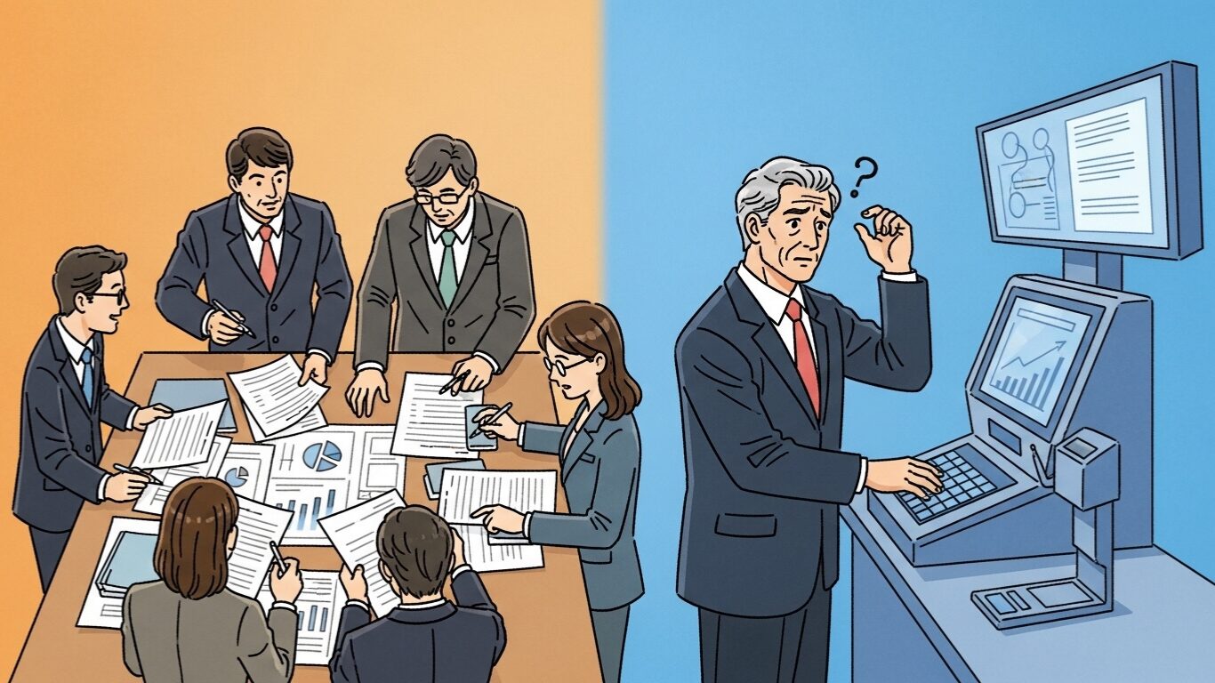 制度を作る側と使う側の間にある深い溝