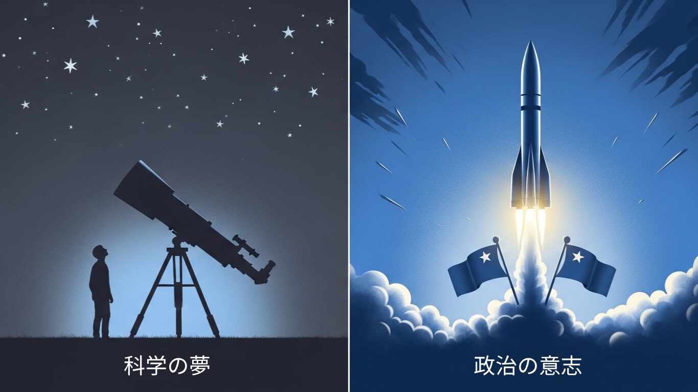 アポロを動かした燃料は、科学ではなく冷戦だった