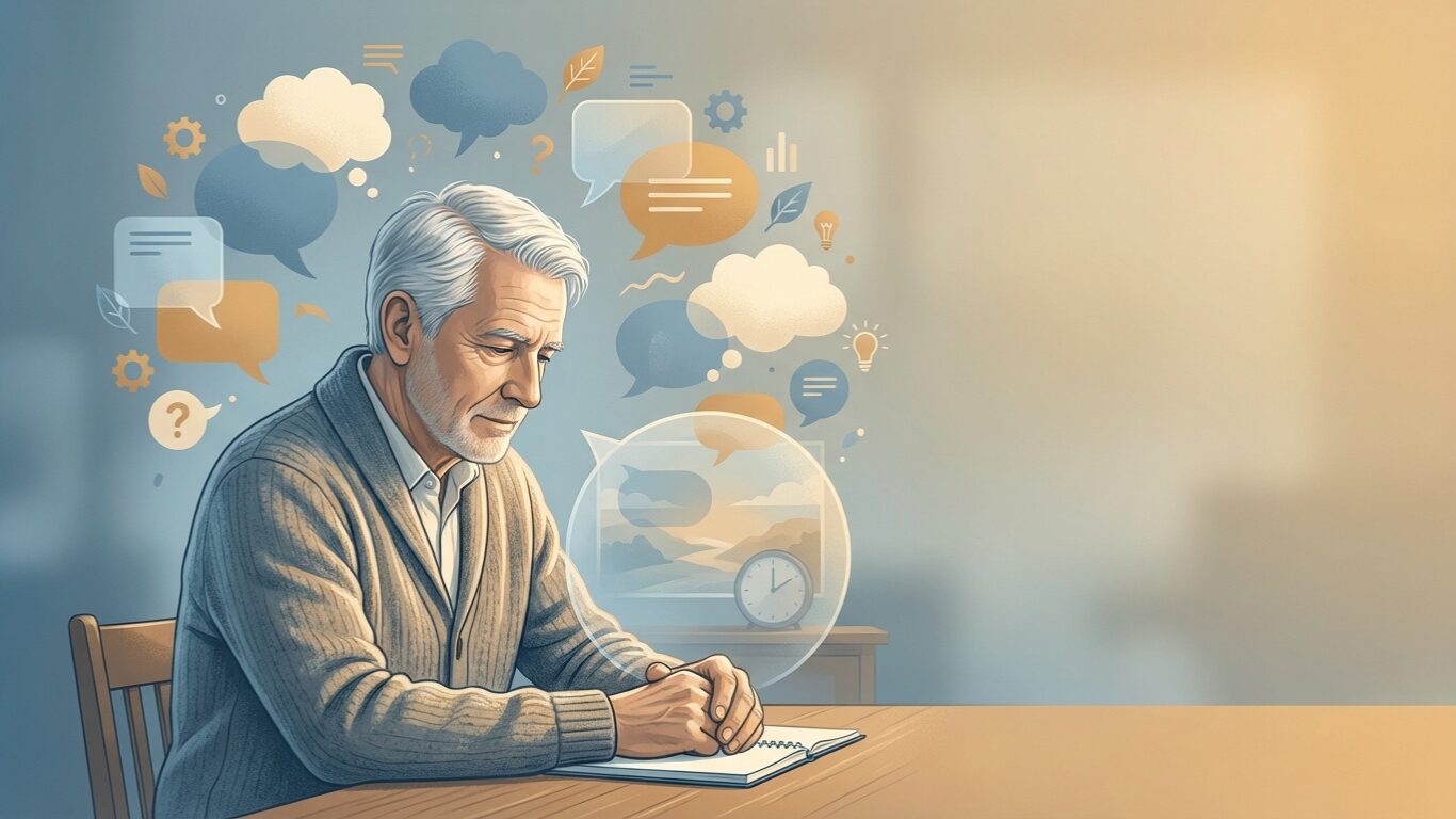 点在していた悩みが、一つの輪郭になる