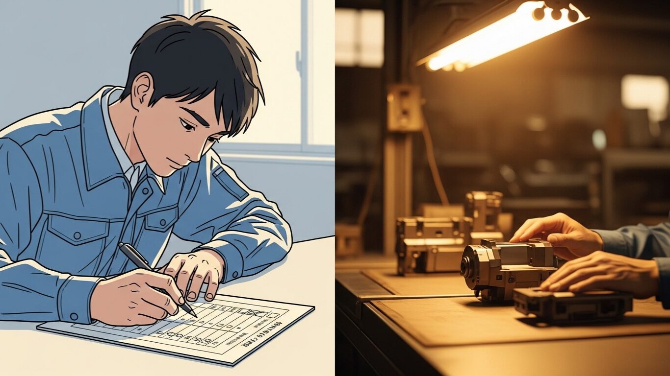 チェックが、見ることを奪っていた