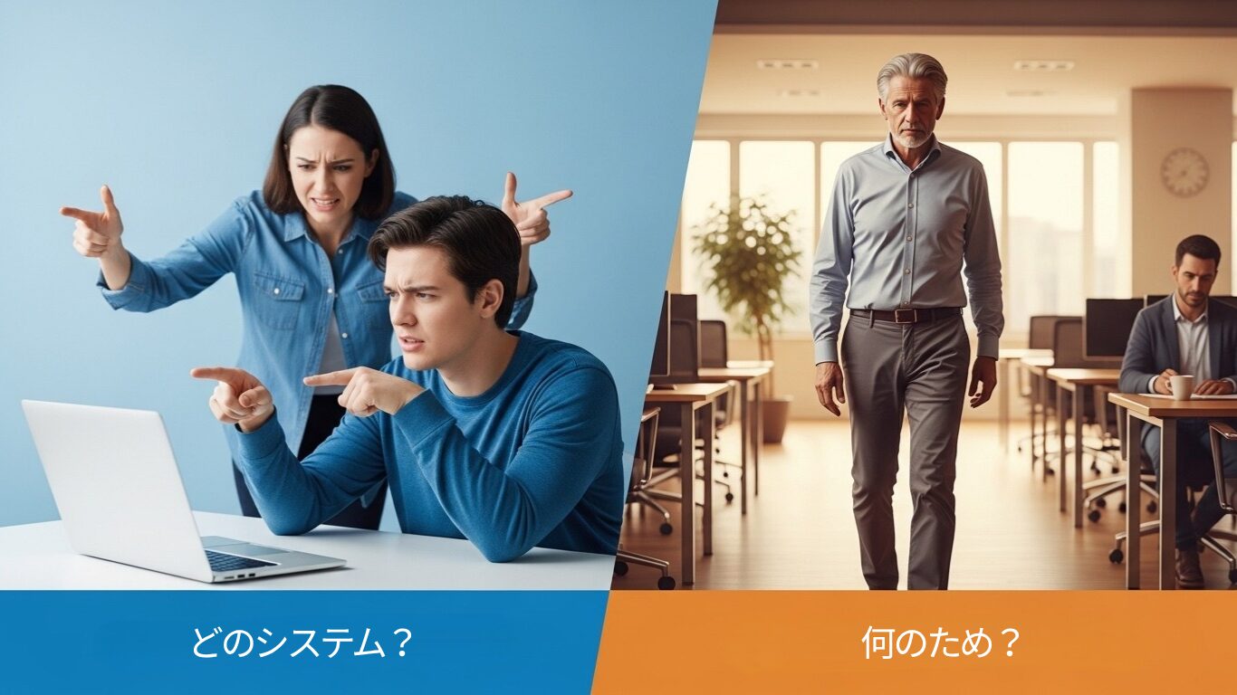 問いを変えた瞬間、問題が消えた