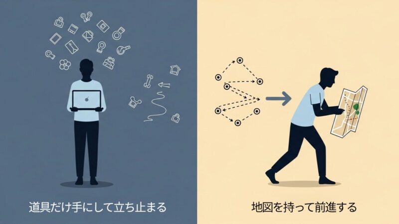道具より先に、持つべきものがある。