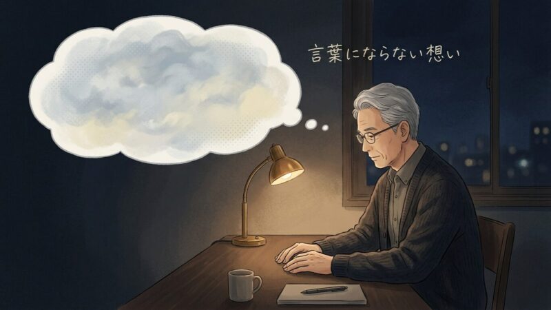 言語化を急がないことが、考える力を育てる