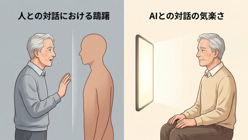 人には言えないことを、AIには打ち明けられる時代