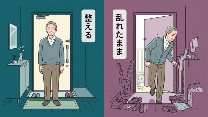 入り口の状態が、その先の姿勢を変える