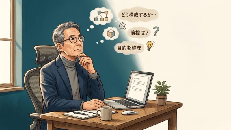 プロンプトより前に、整えるものがある