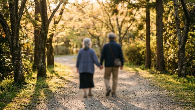 来年も、この道を、この速さで歩いていきたい