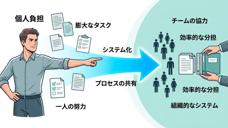 一人の手から、みんなの手へ