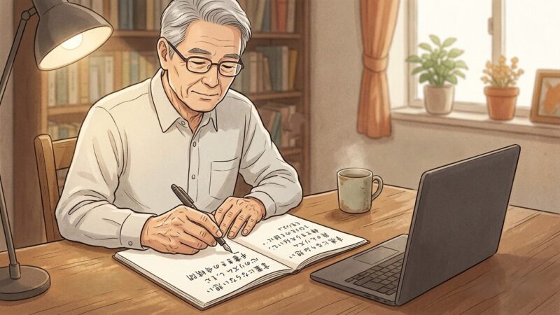 便利な時代にも、手で残しておきたいものがある
