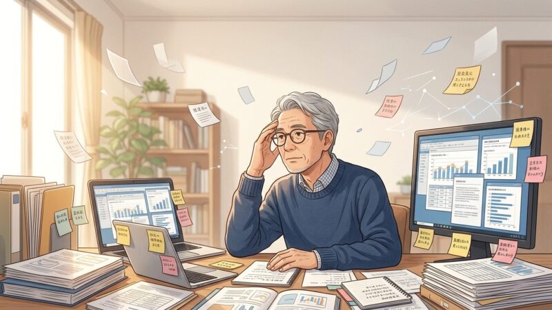 情報は十分なのに、何を持ち帰ればいいか分からない