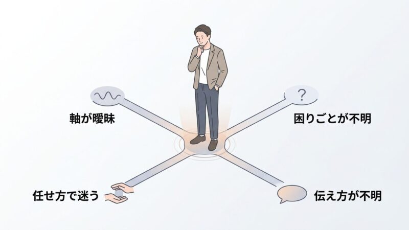 迷う場所が分かれば、次の一歩が見えてくる