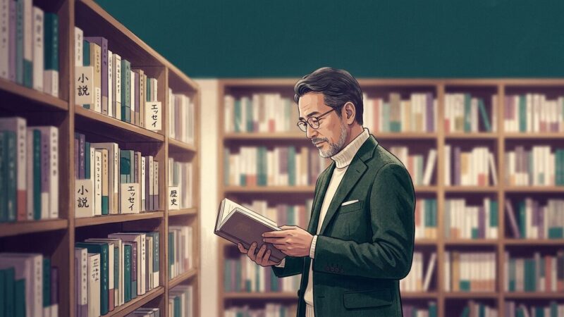 書店で出会った一冊が、心を静かに動かす