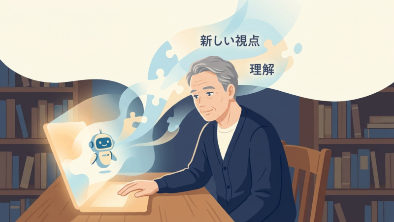 AIが、知らなかった視点を運んでくる