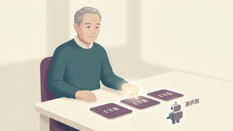 選ぶ役割は、AIには渡せない