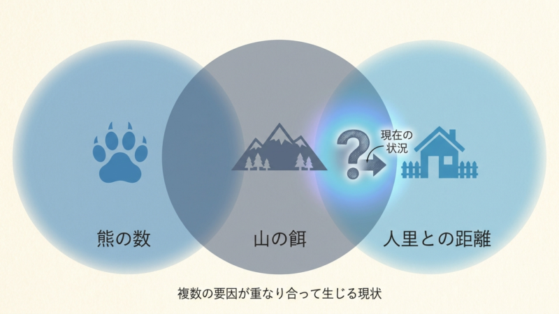 原因は一つではなく、いくつも重なっていた